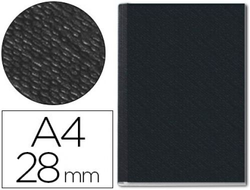 Capa de encadernacao channel rigida 73970095 preto lombada 28 mm capacidade 280 folhas , Leitz , 44280 , 4002432373611